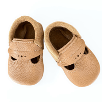 Image 2 of T-BAR MOCCASINS - Nutmeg ( LTD edition)