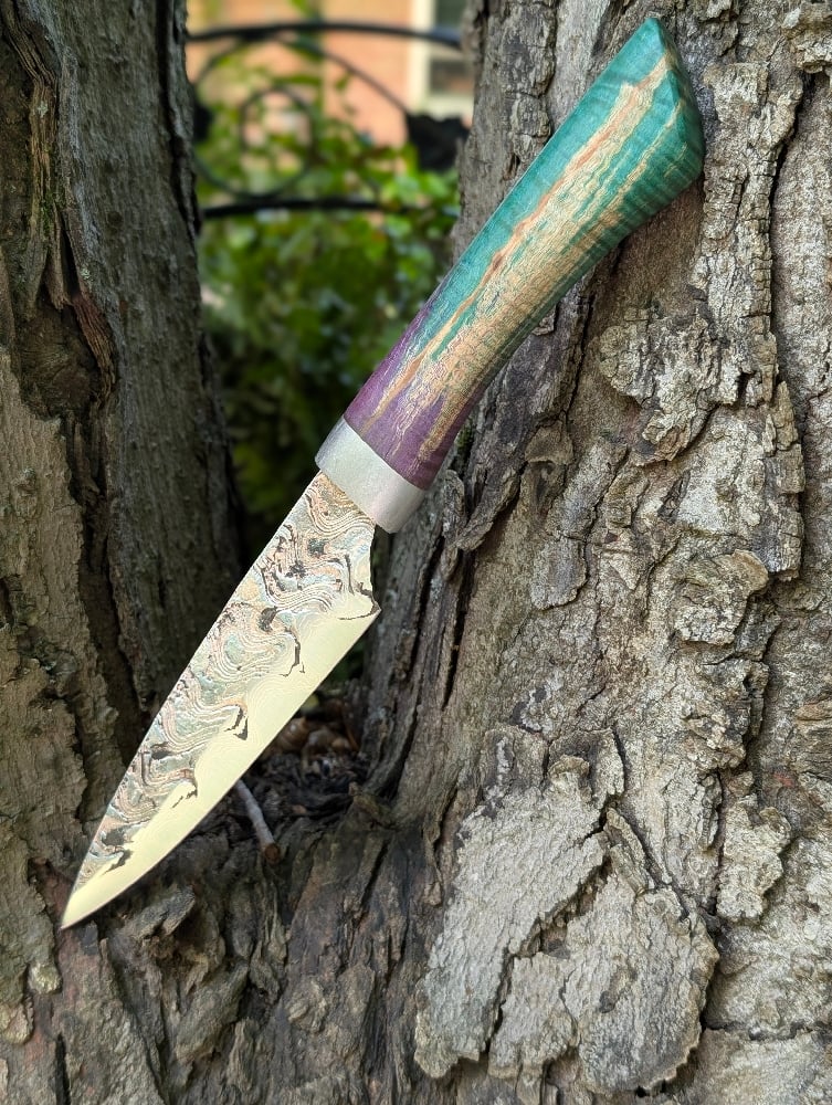 Rustic Forged Tiger-mai Long Hunter