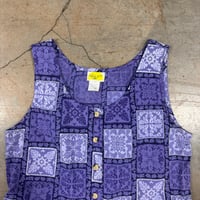 Image 2 of 17”ptp x 4”inseam Sun babies quilt print romper