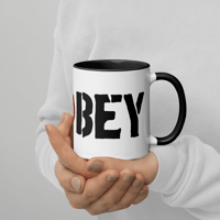 Image 2 of DISOBEY MUG