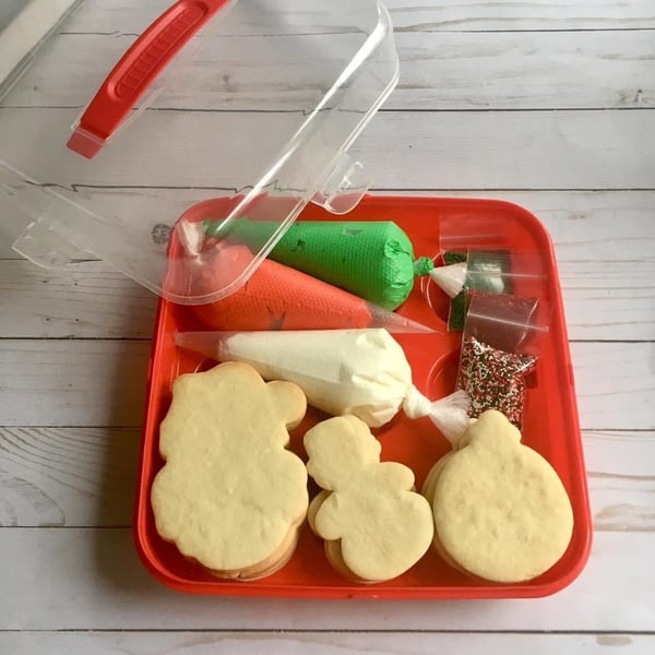 Image of Christmas Cookie Decorating Kit