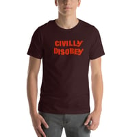 Image 13 of Civilly Disobey Anarchist's Unisex t-shirt