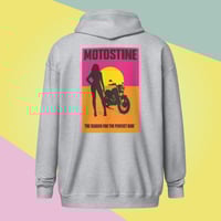 Image 3 of "Sunset" heavy blend zip hoodie
