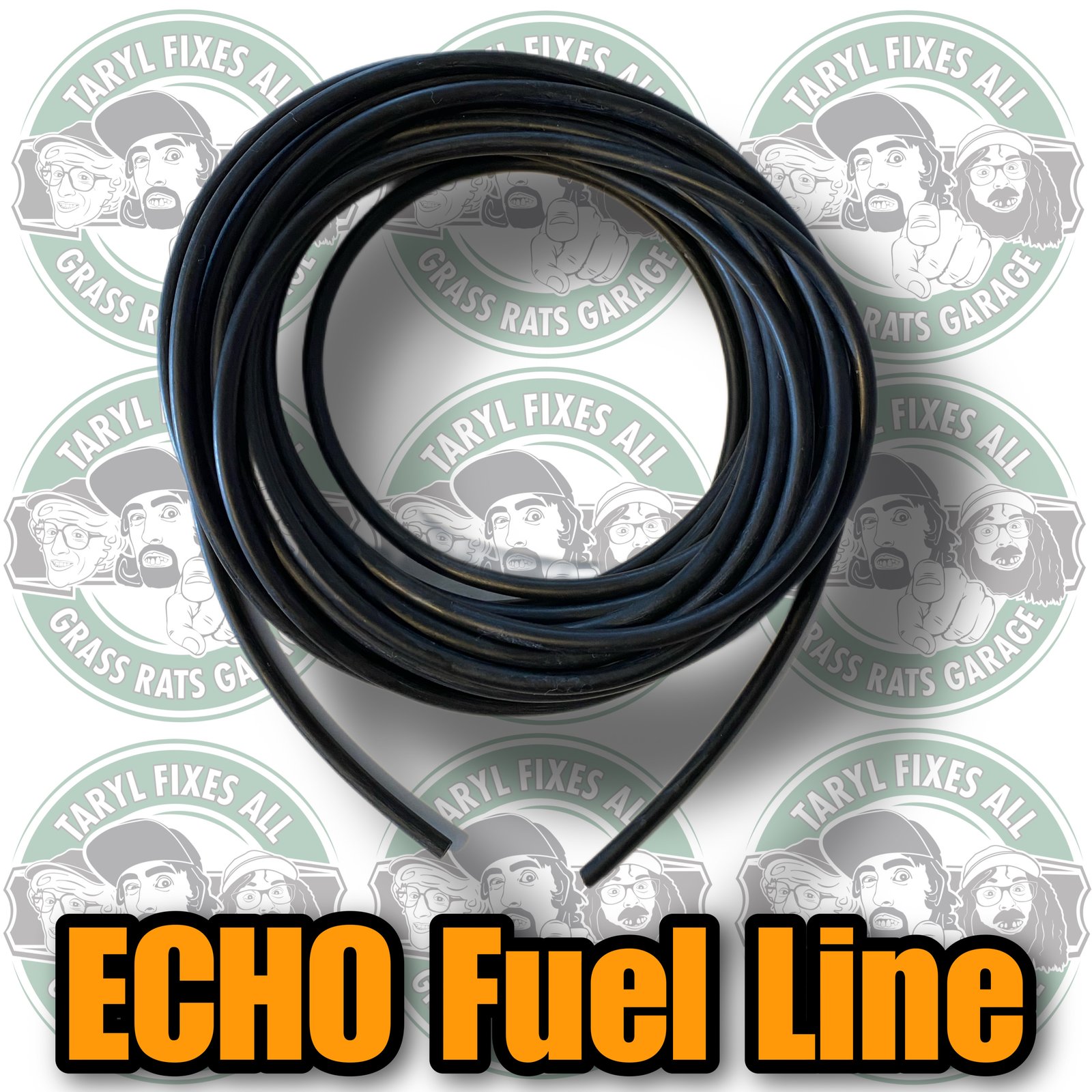 ECHO Fuel Line 3mm OD / 5mm OD / 3/16” OD (By the Foot or 25’ Roll