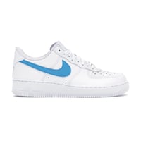 Blue tick Air Force 1s
