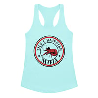Image 3 of The Crawfish Mafia Women’s fitted racerback tank top