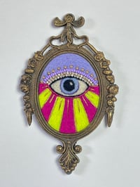 Image 1 of Mystic Eye - magenta/neon/periwinkle
