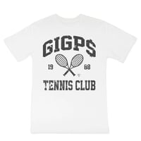 Image 3 of GIGPS TENNIS CLUB TEE BLACK