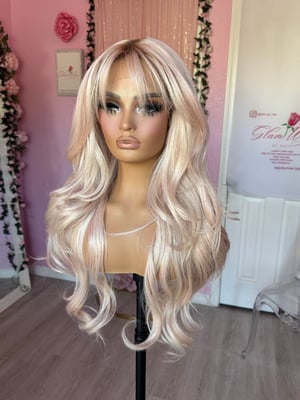 Image of pink bang luxury  (custom order) 