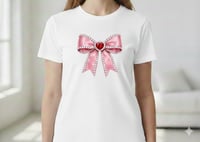San Valentín T-shirt Bow Diamond