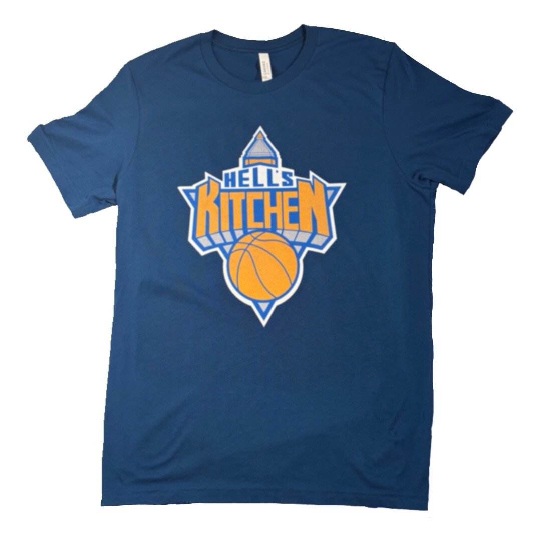 Image of Knicks Hells Kitchen Shirt (BLUE)