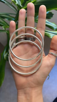 Image 4 of Slim Silver Bracelets 