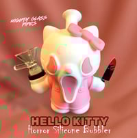 Image 1 of Hello Kitty Horror Silicone Bubbler