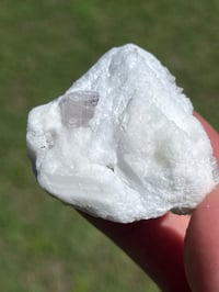 Image 13 of Purple Scapolite In Marble Matrix Specimen | Afghanistan #2956