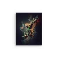 Huitzilopochtli - 8 x 10 _  Thin canvas By #memortega