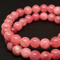 Image 1 of Pink Agate (Dyed) Bracelet