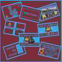 West Ham Sticker Bundle