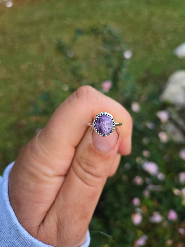 Image of Charoite Ring | Size 5