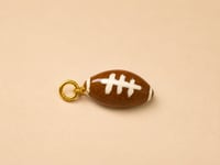 Image 1 of Handmade Football Charm