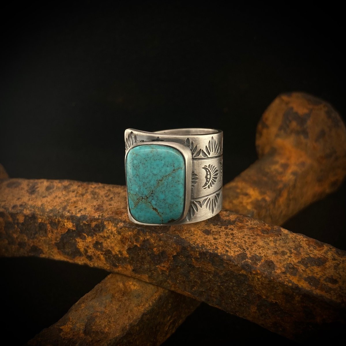 Blue Gem Turquoise Ring 2