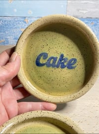 Image 3 of Cake saucer set.