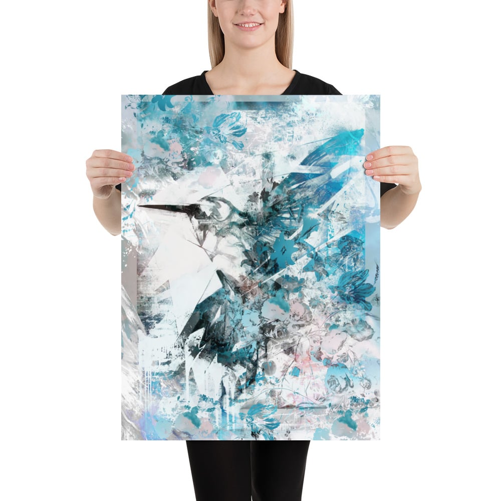 "Humming Bird" - OPEN EDT PRINT ON PAPER - FREE WORLDWIDE SHIPPING!!!