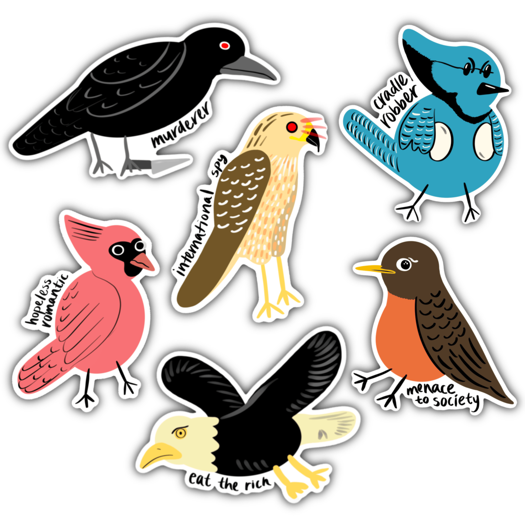 Bird Meme Stickers | Amanda Eiden