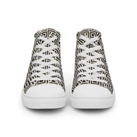 Image 9 of ATINRA Women’s high top canvas shoes