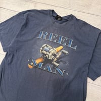Image 2 of Vintage Reel Man Tee - XL