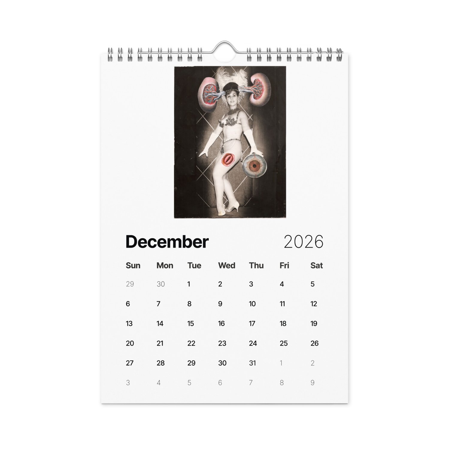 Image of PULPBROTHER 2026 WALL CALENDAR