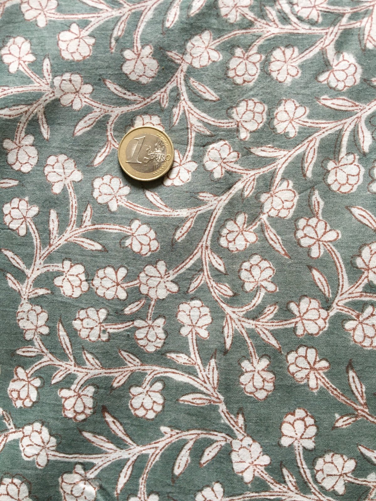 Image of Namaste fabric perce-neige 