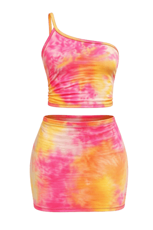 Image of Cara 2 Piece Set in Sunset Fusion