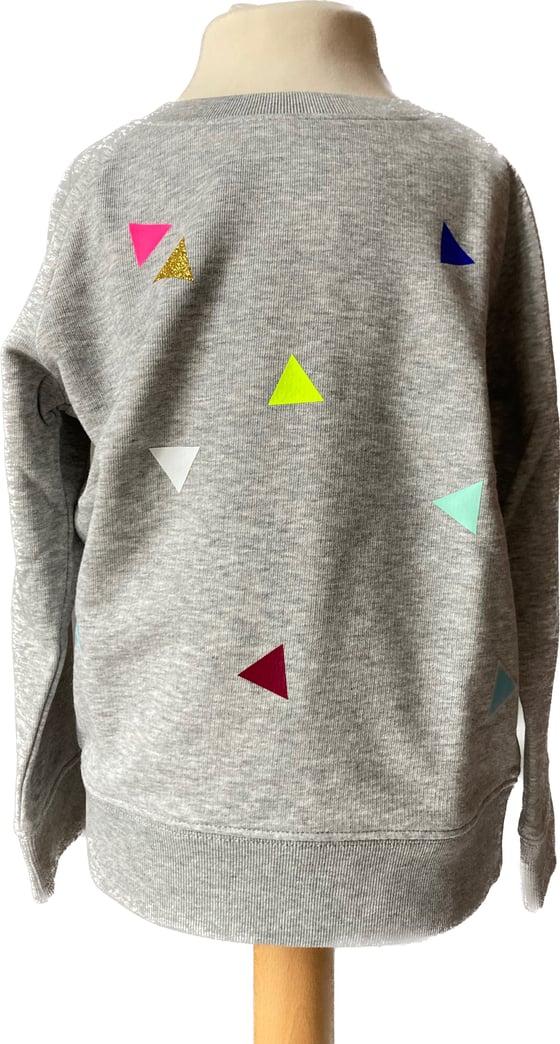 Image of Sweater Triangle grey