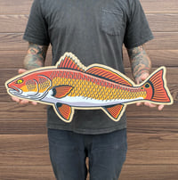 Redfish Wood Print