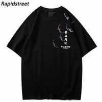 Image 2 of Dark bat in the ocean t-shirt back print 