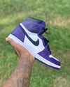 Jordan 1 Retro High Court Purple White