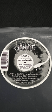 Image 5 of CIANIDE - “Unhumanized”