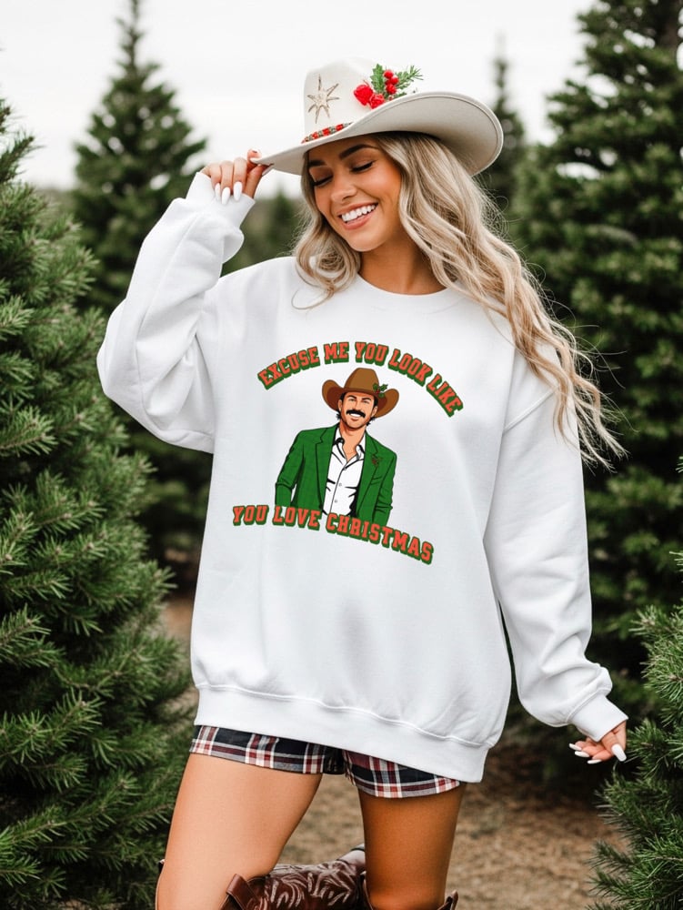 Image of Excuse me you look like you love Christmas Riley Green