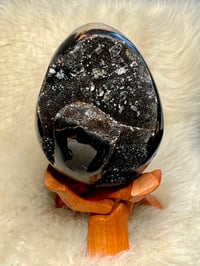 Image 1 of Septarian Egg With Calcite #2420