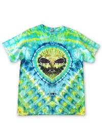 Image 1 of Aliens are Real 203 - Original dyed tee - Size Large