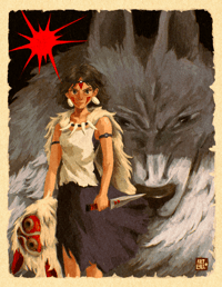 Princess Mononoke Print 