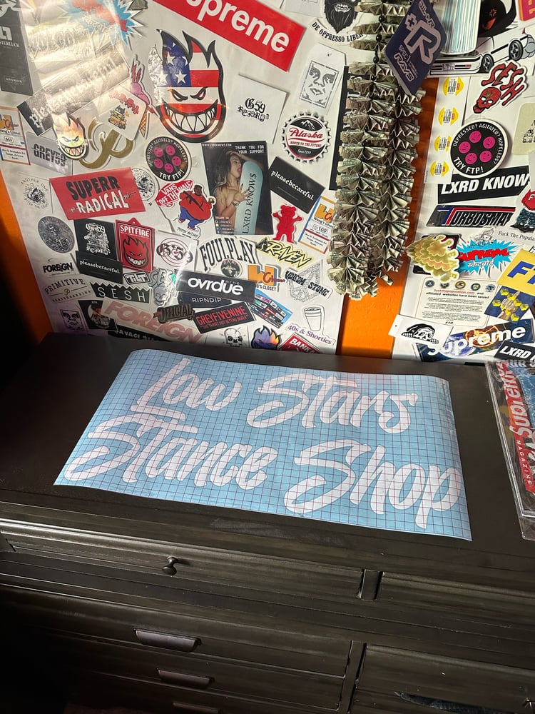 Image of Stance shop rear banner