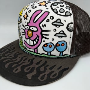 Hand Painted Hat 396