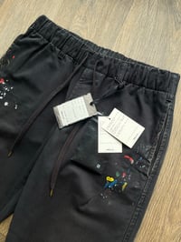 Image 2 of '08 Number (N)ine Paint Splatter Drawstring Pants - 3