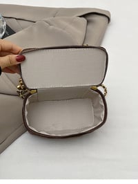 Image 4 of Quilted Top Handle Crossbody Bag