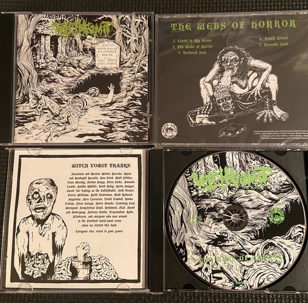 Image of “The Webs of Horror CD”