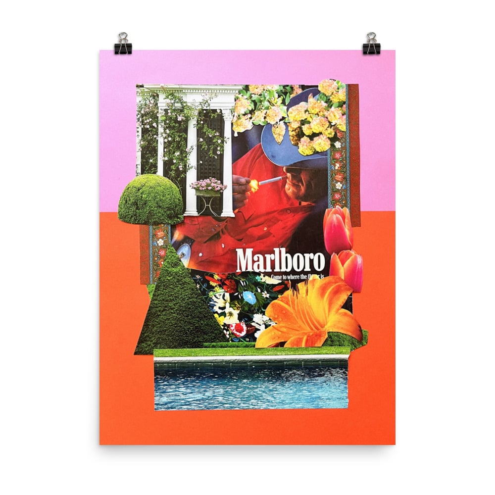 Marlboro Garden Poster