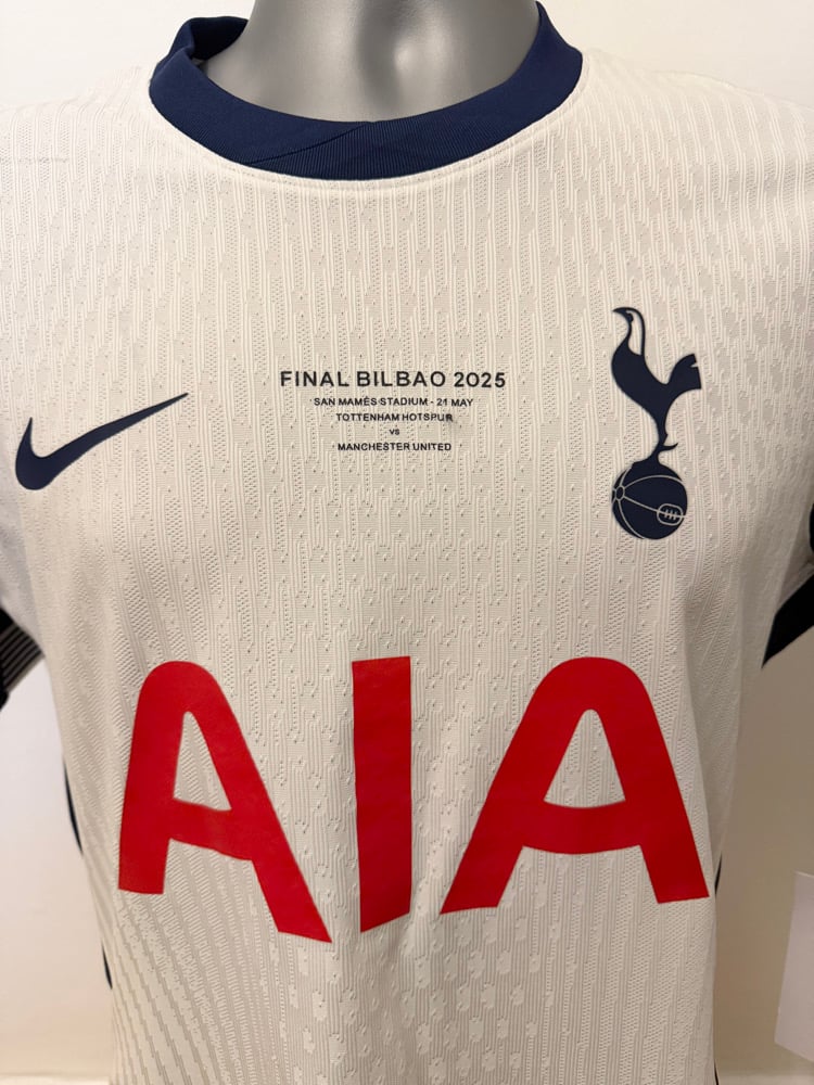 Image of Tottenham Hotspur “SON 7” Vaporknit 2024/25 Home Europa Final Shirt,   M