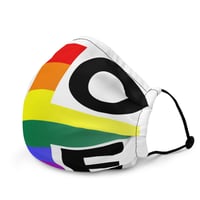 Image 1 of MORE PRIDE LOVE Premium face mask