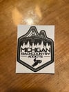 Michigan Backcountry Addicts - 4” Sticker